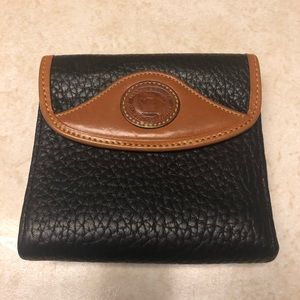 Dooney and Bourke black leather wallet